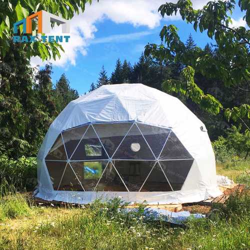 工廠直供 6米直徑豪華Glamping露營圓頂帳篷，容納3-4人的理想戶外居所
